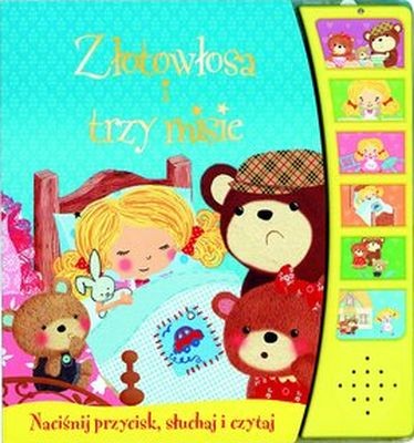 Książeczka Dźwiękowa Złotowłosa i Trzy Misie 12 str. 1+