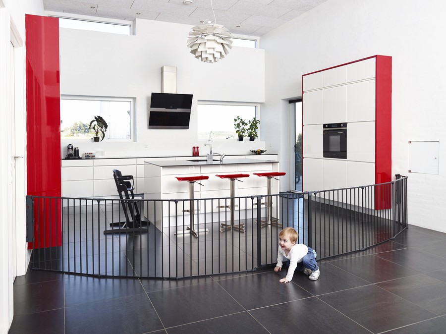 Baby Dan Osłona kominka FLEX XXL czarna 71cm