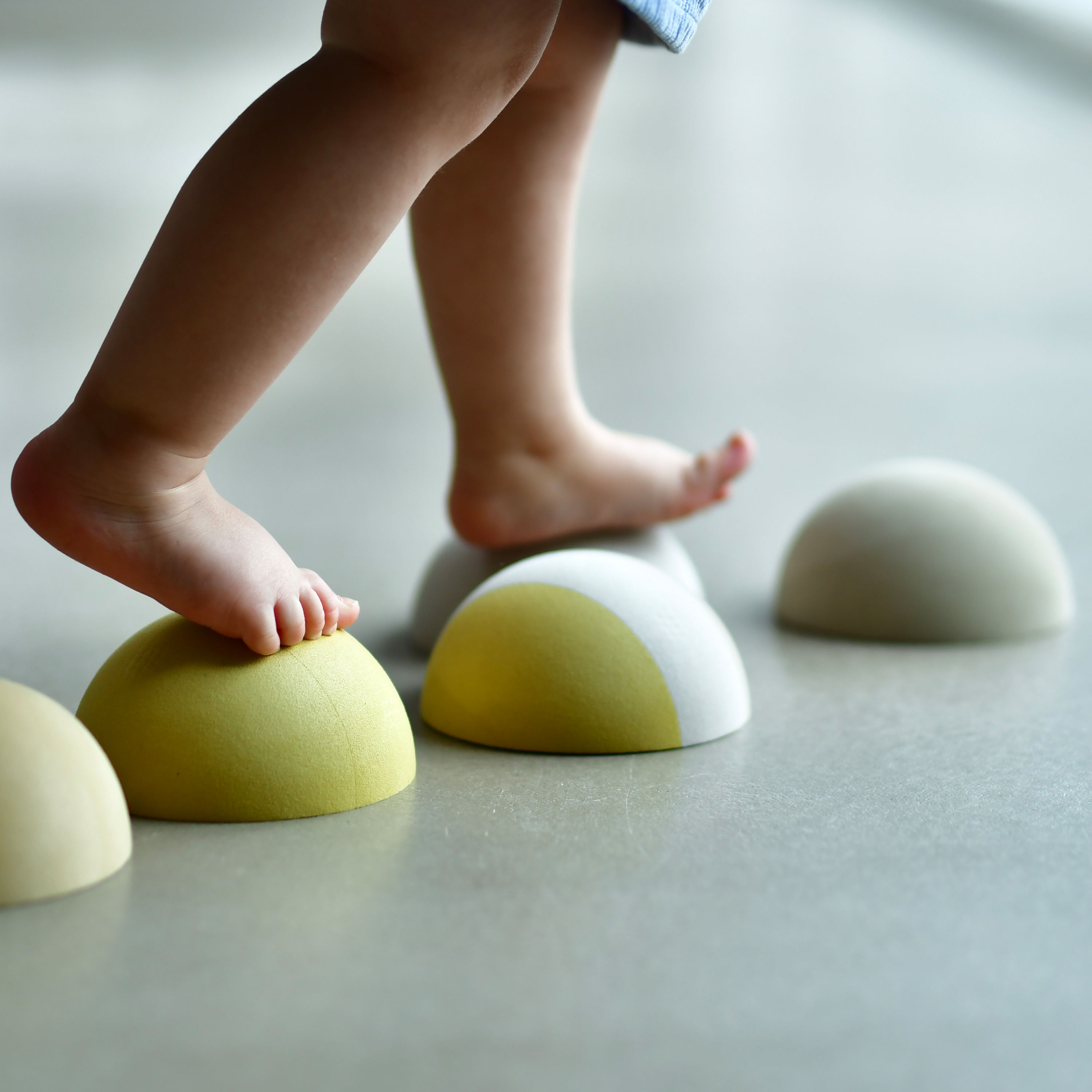 Kamienie piankowe Rose zabawka sensoryczna ruchowa klocki dla dzieci bObles