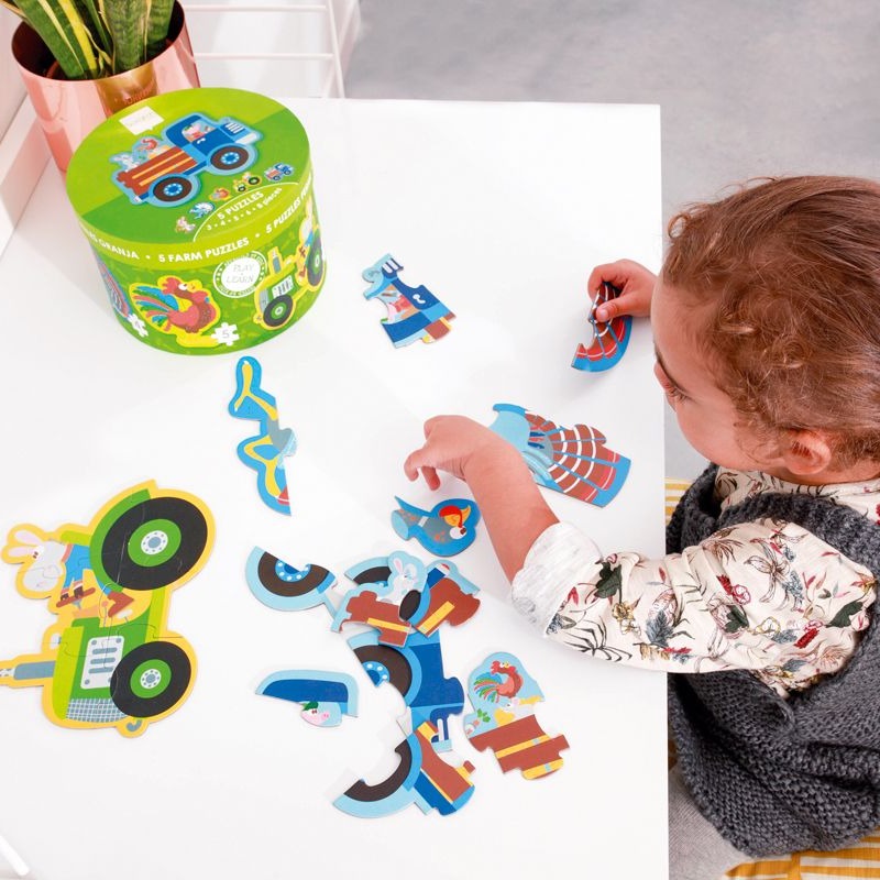 Scratch Pierwsze Puzzle Farma 2+ 12 el.