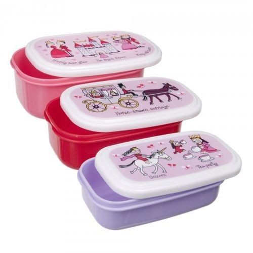 Pudełka na lunch Księżniczki Tyrrell Katz 3 szt. 1+