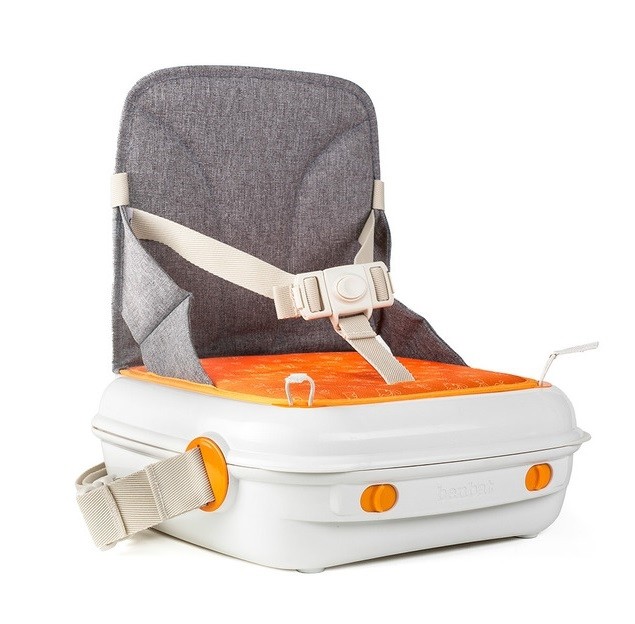 BenBat Krzesełko Podróżne 2w1 YummiGo Grey/Orange 0+