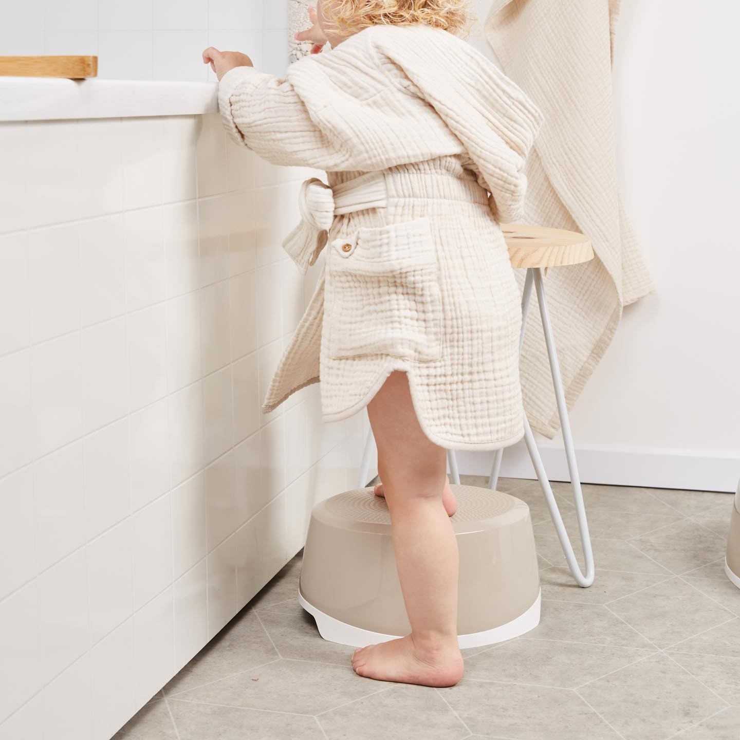 Bebe-Jou Nakładka na sedes treningowa Taupe 1+