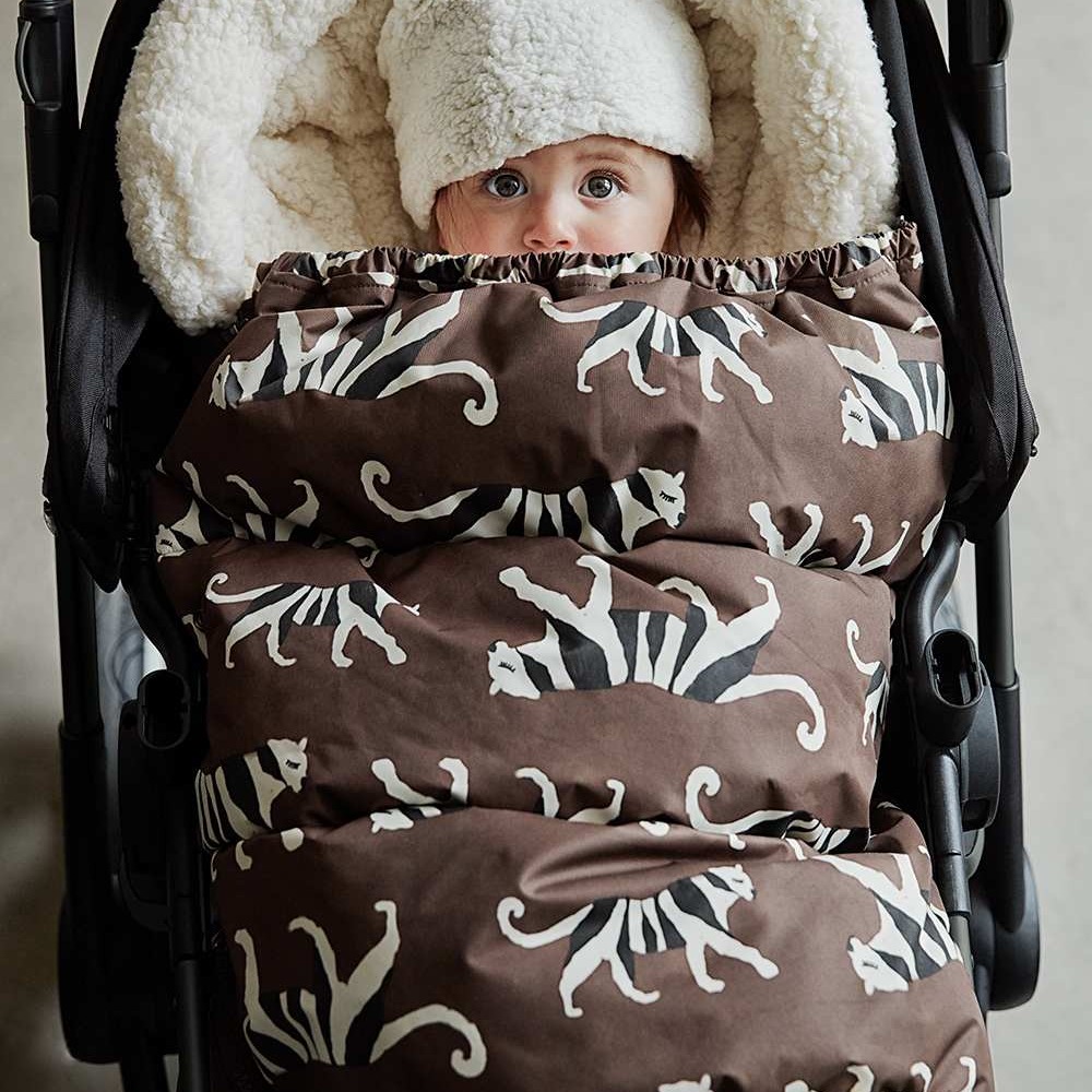 Elodie Details Śpiworek do wózka White Tiger 0+