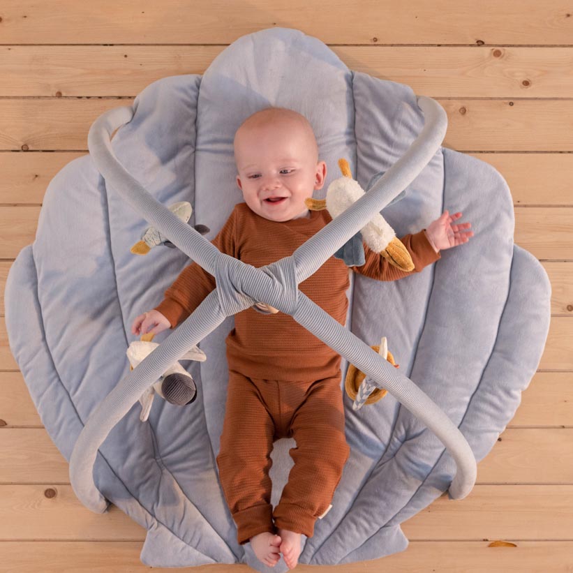 Mata edukacyjna dla chłopca z pałąkiem Sailors Bay