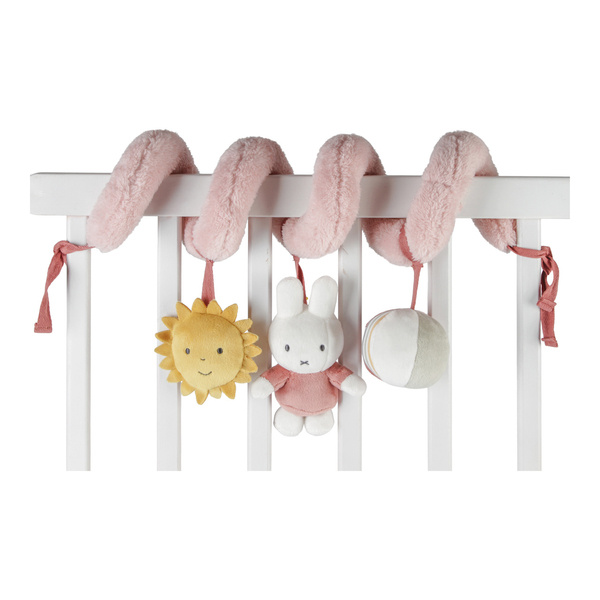 Tiamo Miffy Spiralka Sensoryczna Fluffy Pink 0+