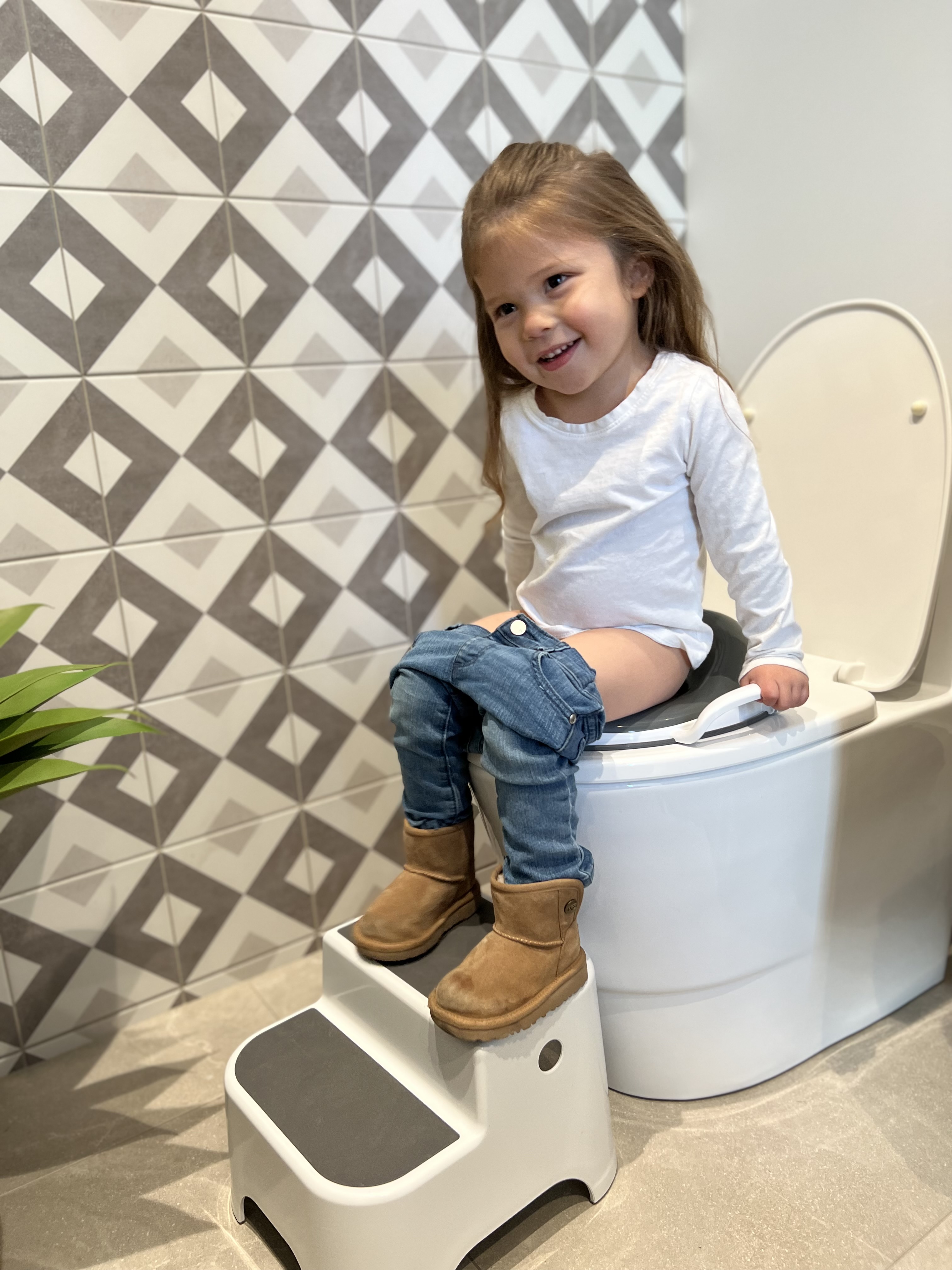 Prince Lionheart Dwustopniowy Podest UPPY2 Szary 18m+