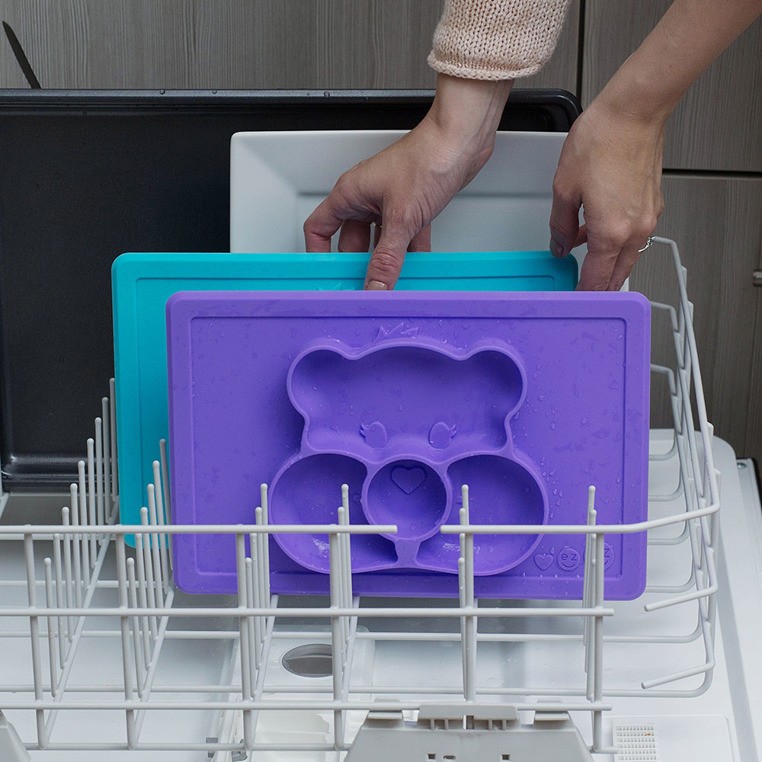 EZPZ Talerzyk z podkładką 2w1 Care Bears™ Mat 4+ miesiące