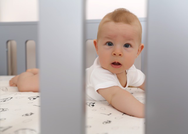 Prześcieradło muślinowe Gwiazdki 60x120