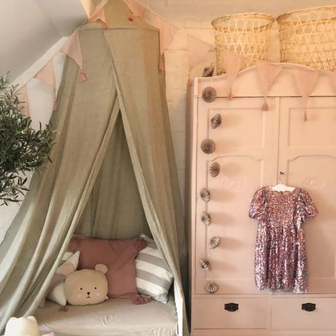 Jabadabado Baldachim Oliwkowy Pokój Dziecka 0+