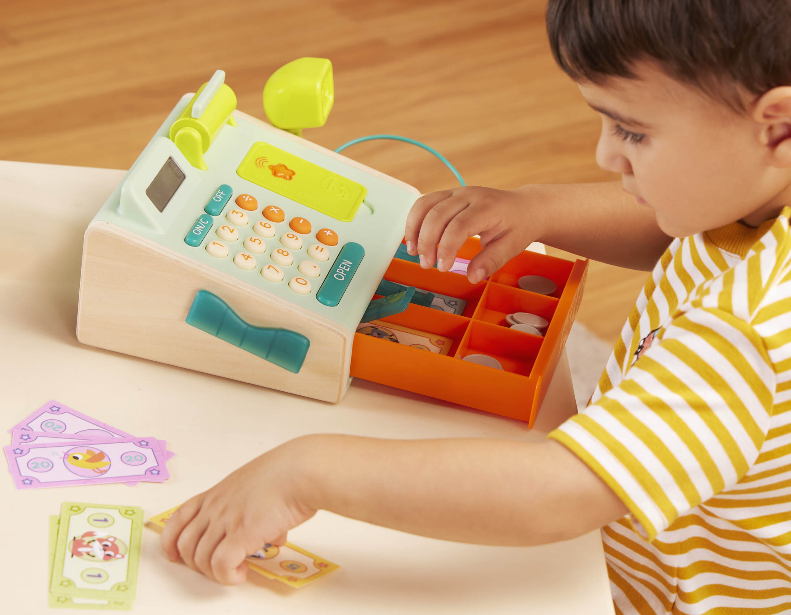 Btoys Kasa Fiskalna ze Skanerem i Kartą 3+