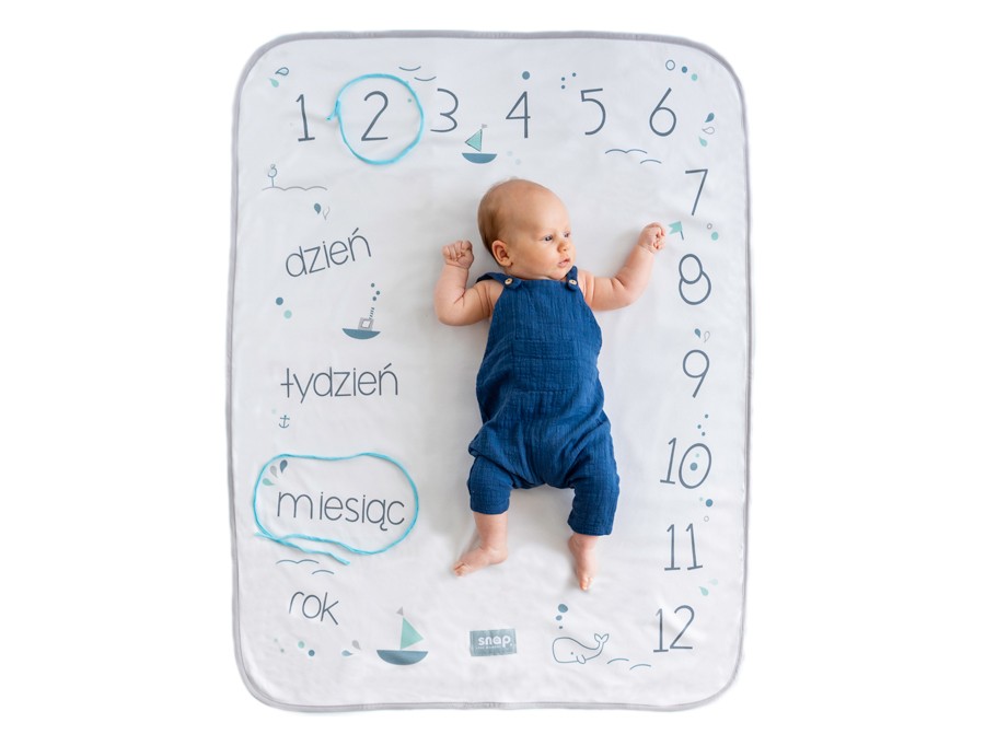 Kocyk Foto Snap the moment aqua marine 0+