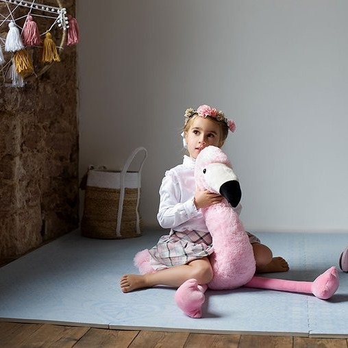 Toddlekind Mata Piankowa Persian Sea Spray Blue 120x180cm 0+