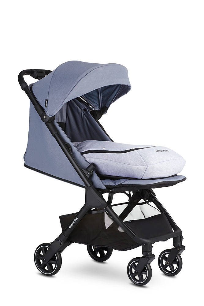 Easywalker Jackey Wózek Spacerowy Samoskładający Steel Grey