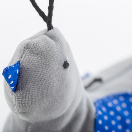 Whisbird Szumiący Ptaszek (szary) - 0+