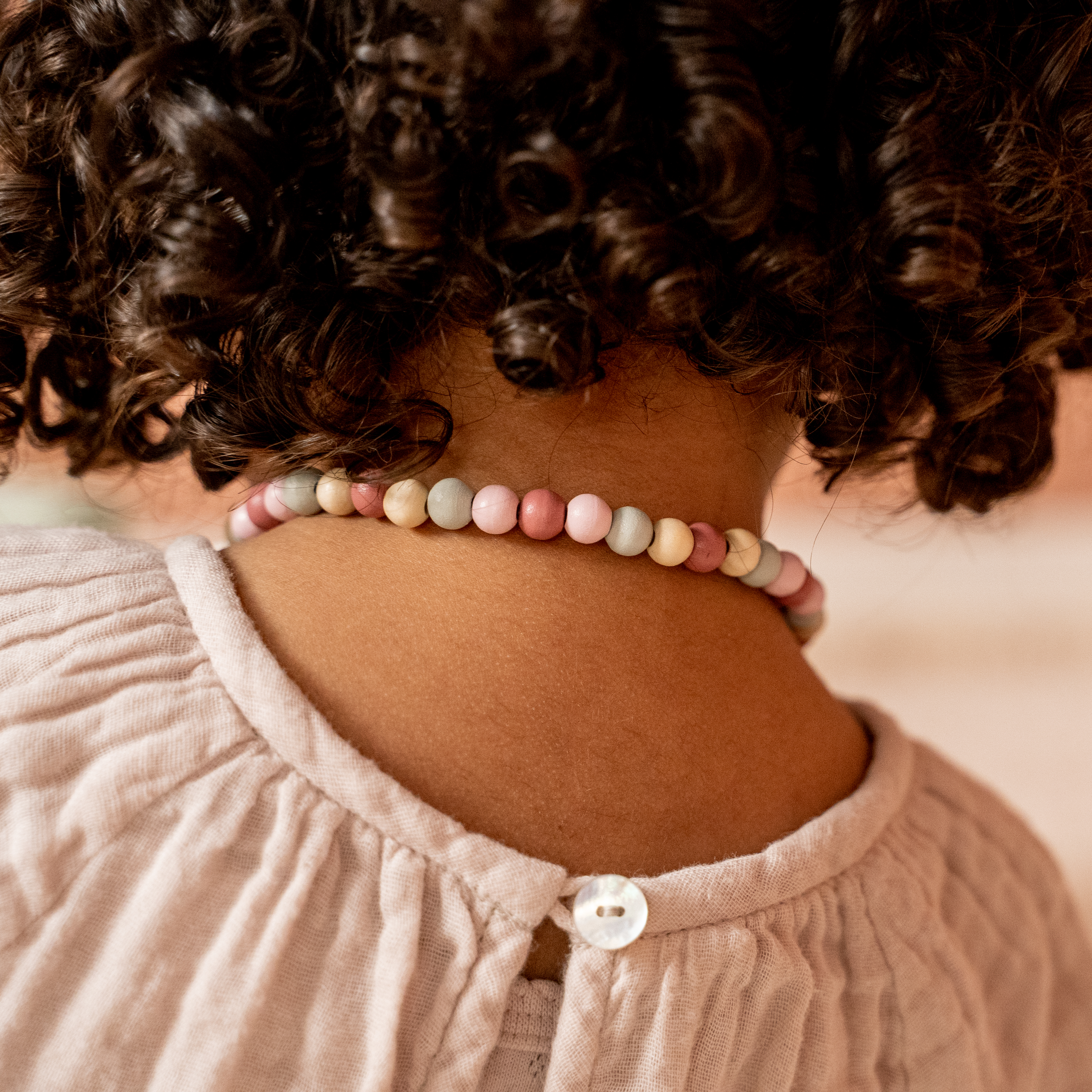 Little Dutch Biżuteria Drewniana Flowers & Butterflies 3+