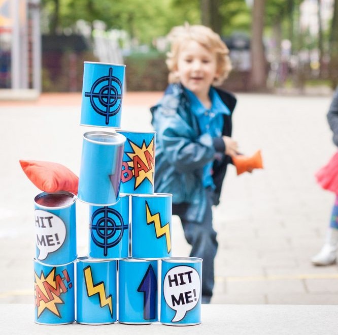 Gra Puszki Niebieskie Edukacyjna dla Dzieci 3+