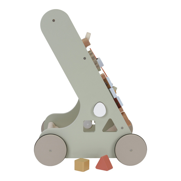 Little Dutch, Drewniany pchacz chodzik edukacyjny Little Goose