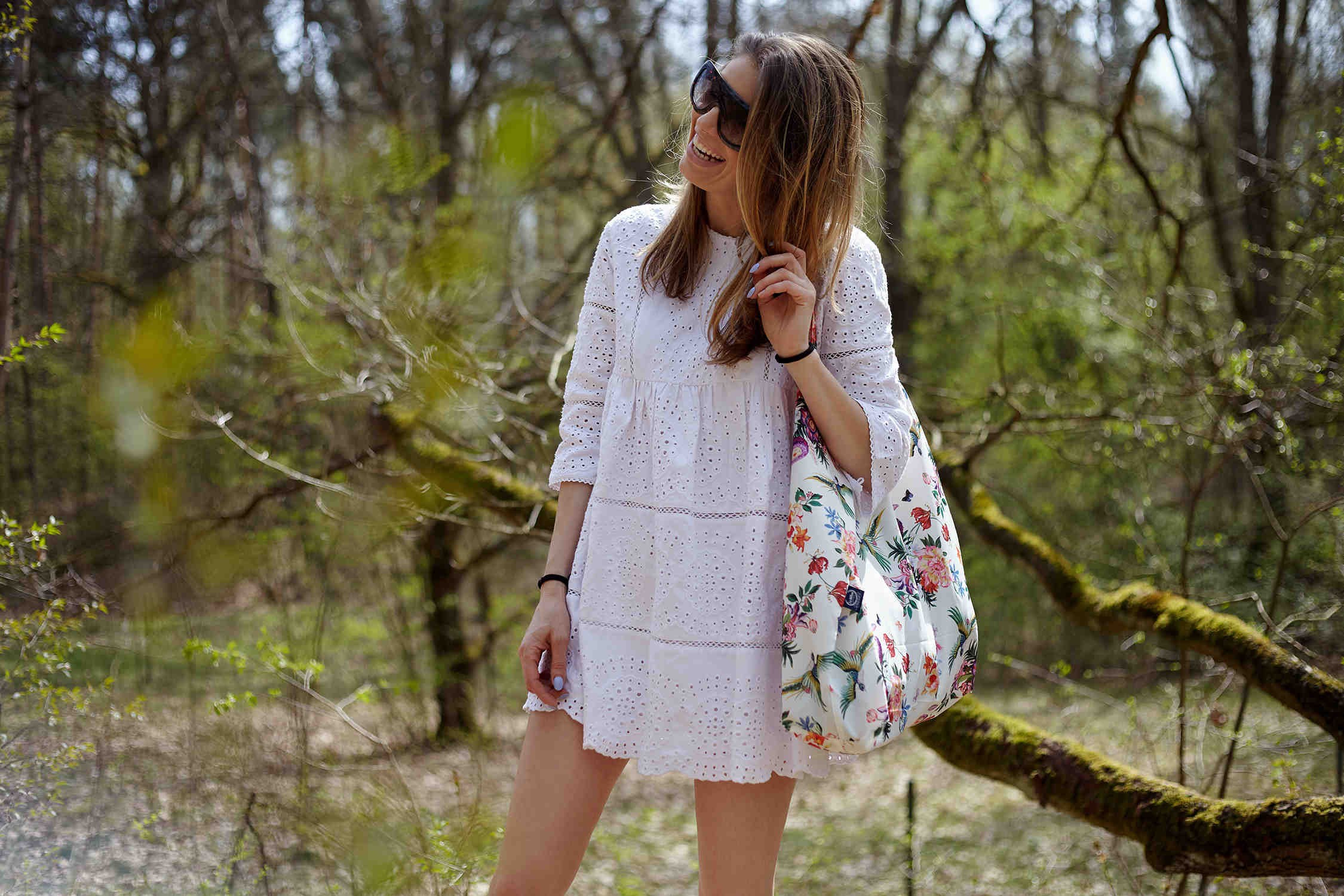 La Millou Shopper Bag Lady Peony - Praktyczna Torba Mama 0+