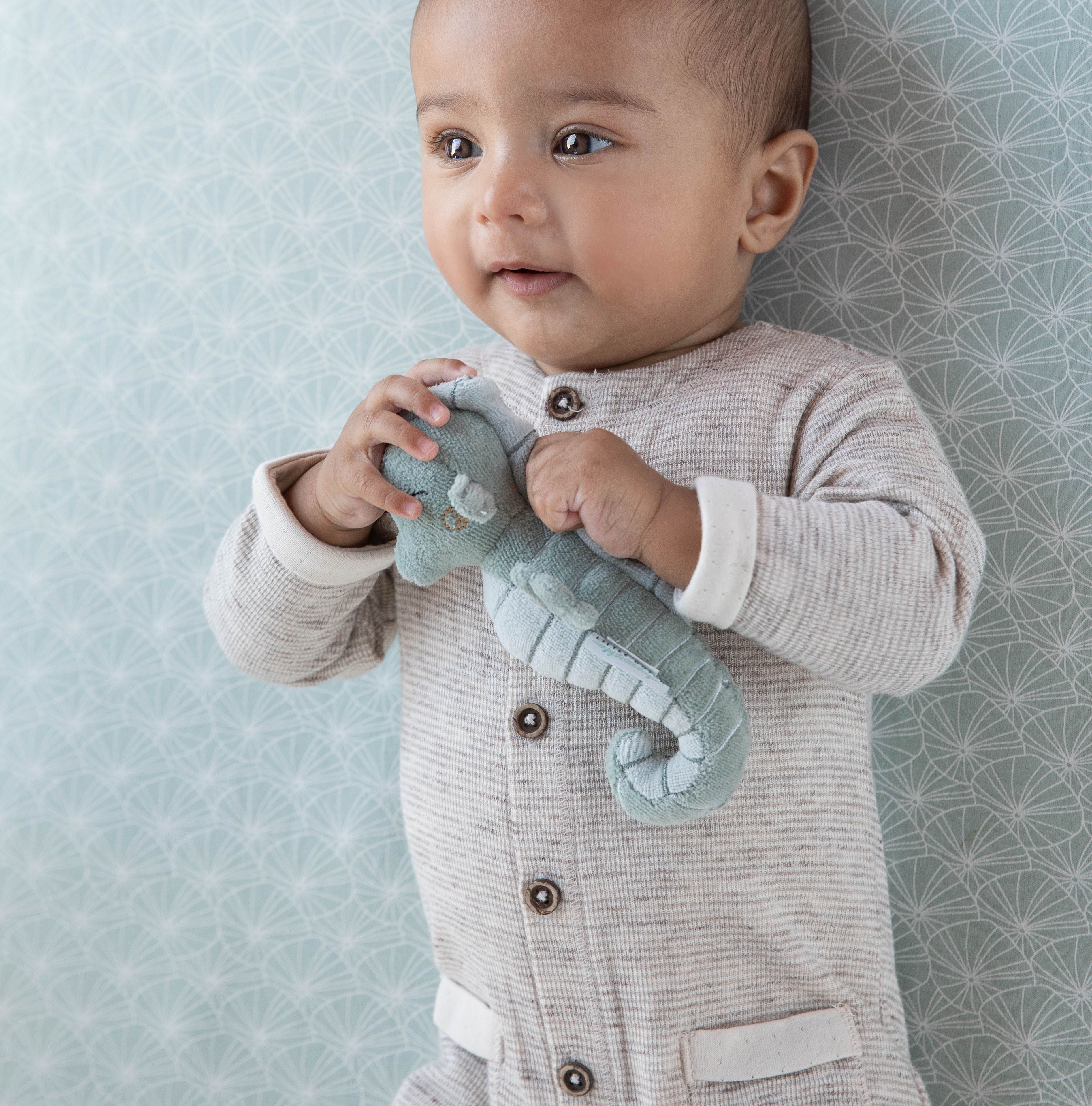 Little Dutch Grzechotka Konik morski Ocean Mięta 0+