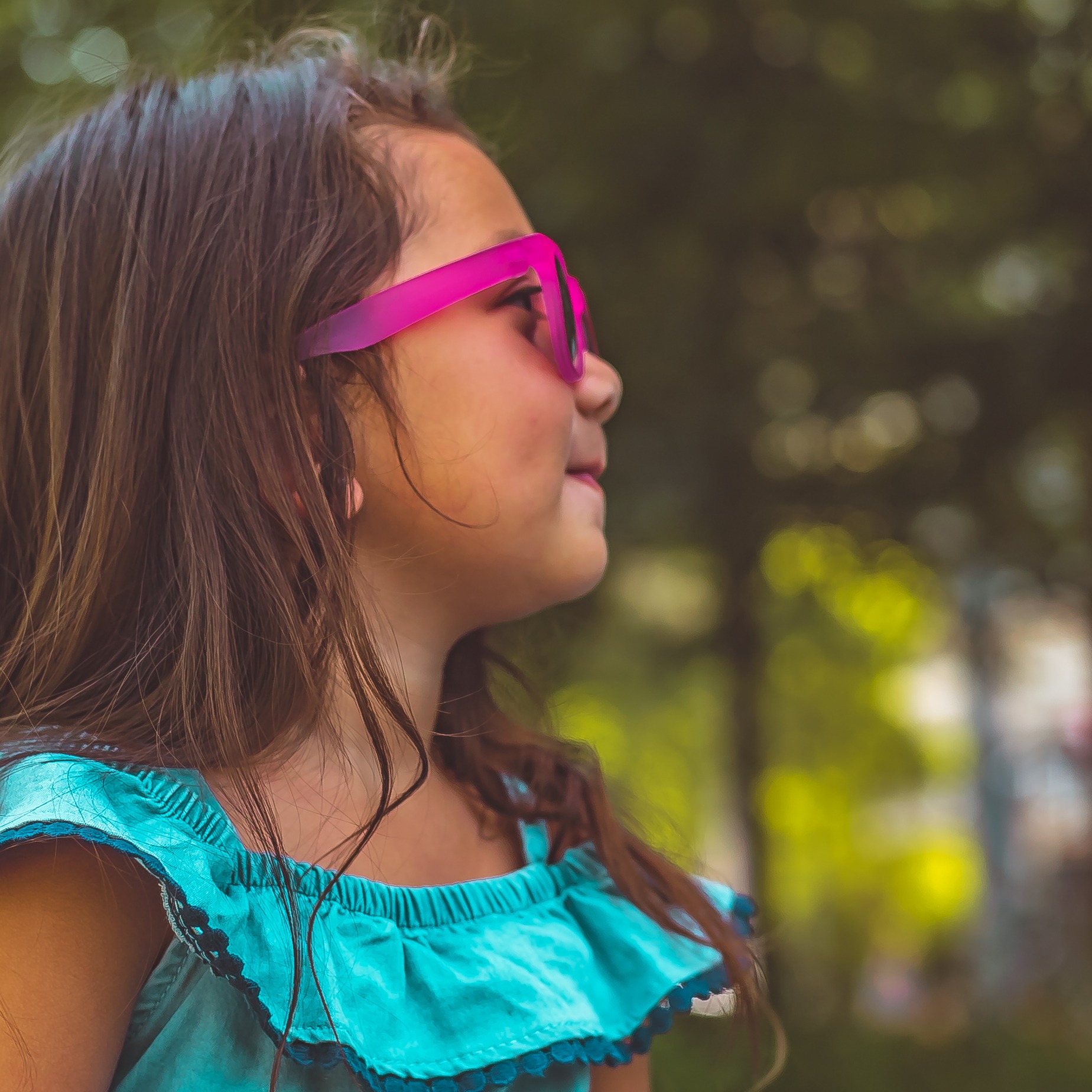 Real Kids Okulary Switch Light Pink-Pink 7-10 lat