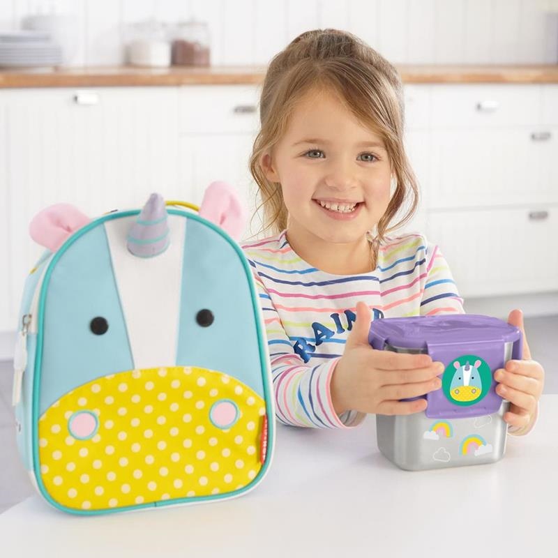 Skip Hop Pojemnik na jedzenie Jednorożec 3+ stal