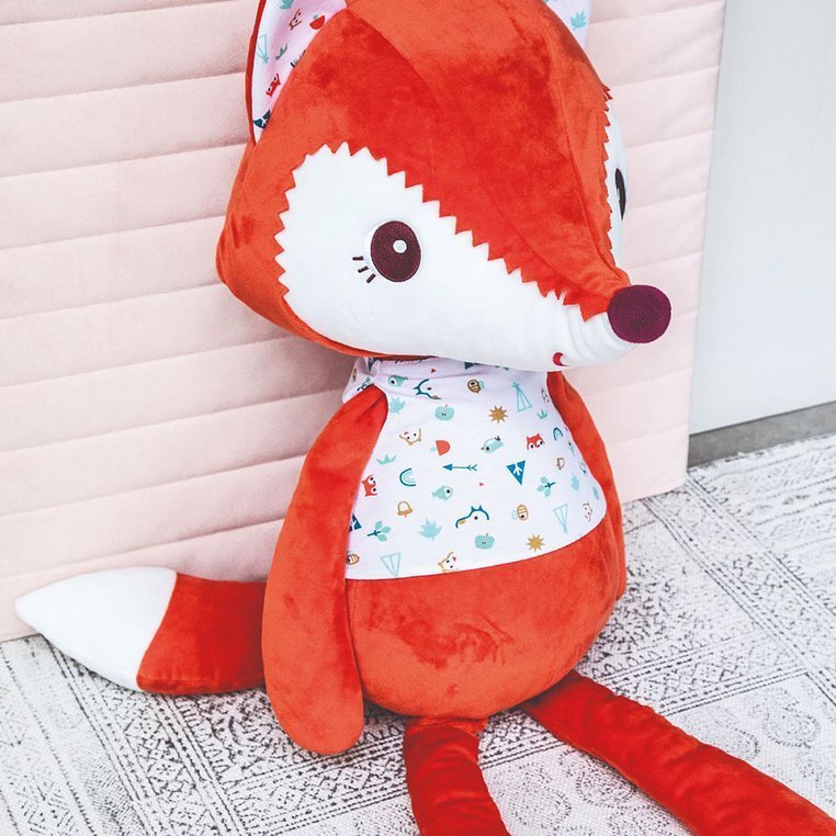 Lilliputiens, Duża przytulanka Lisiczka Alice 82 cm 9 m+