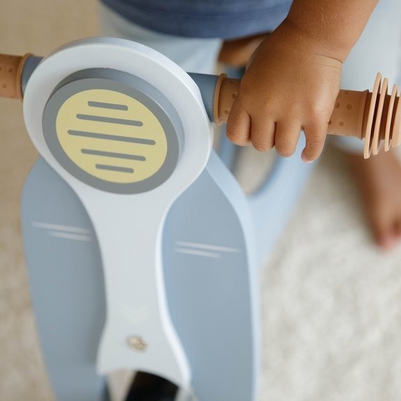 Little Dutch Skuter Drewniany Błękitny 1+