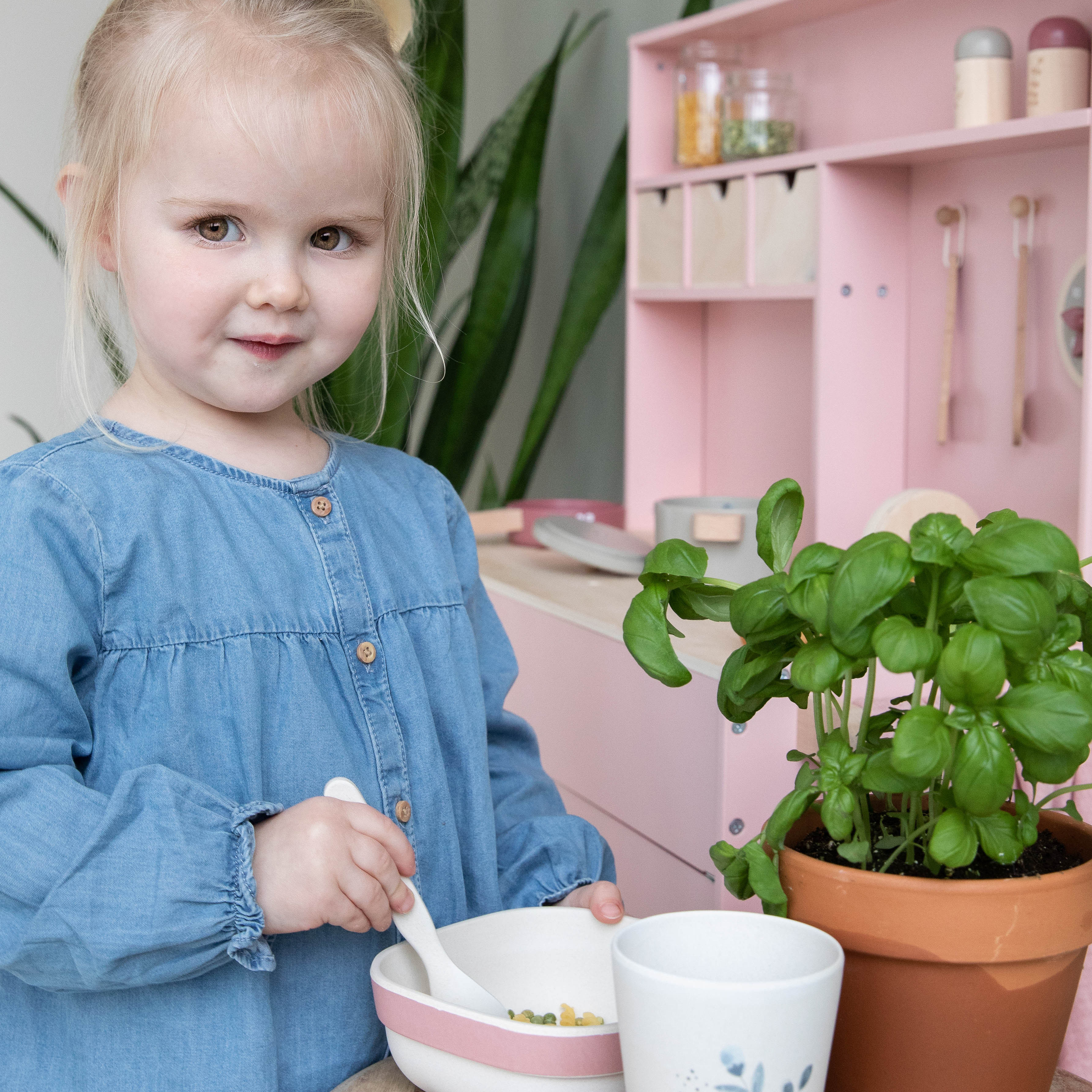 Little Dutch, Kuchnia drewniana Różowa