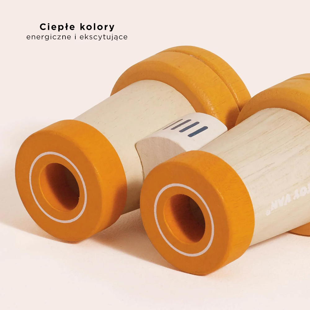 Le Toy Van Drewniana Lornetka Kalejdoskop Sensoryczna 18m+