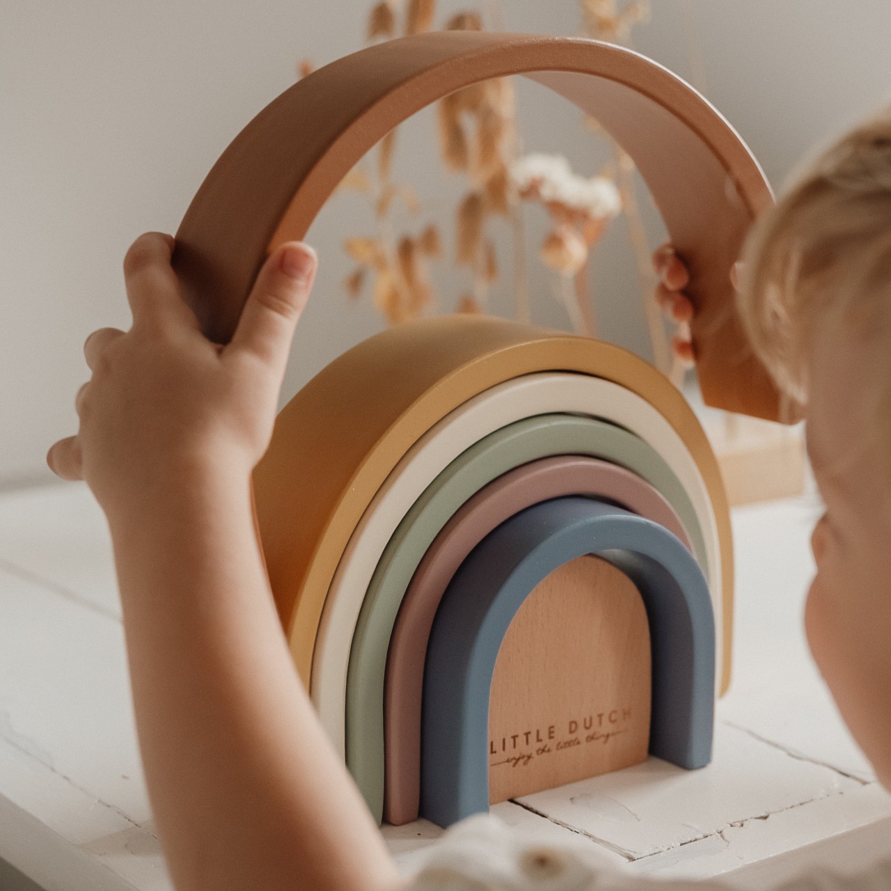 Little Dutch Tęcza Vintage 7el. Drewniana 1+