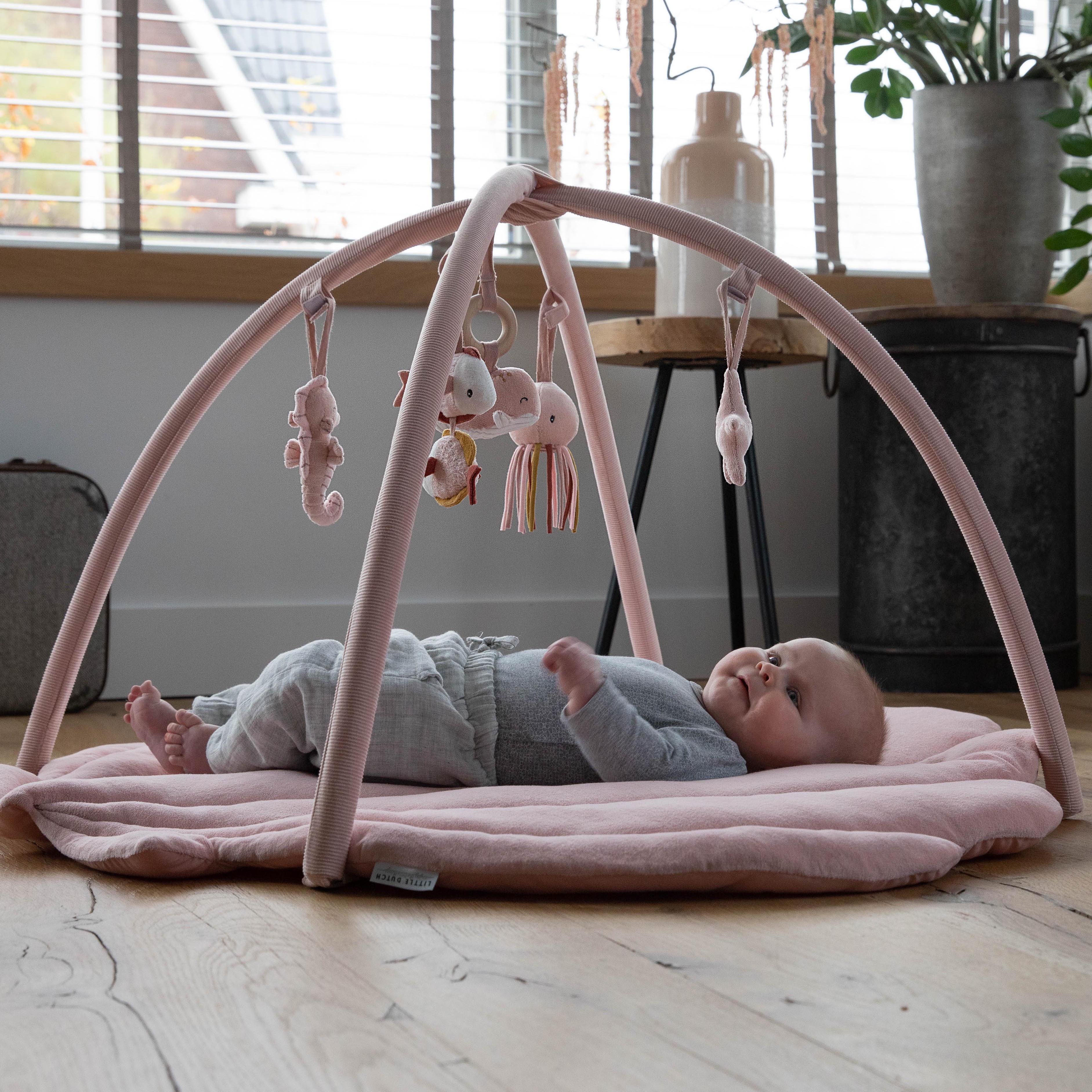 Little Dutch Mata Edukacyjna Ocean Różowa od Urodzenia