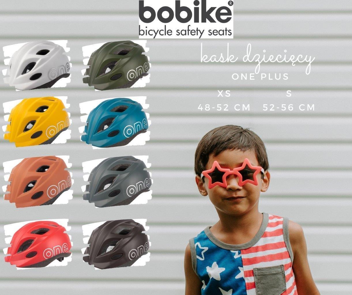 Bobike  Kask dziecięcy ONE Plus S mighty mustrard   