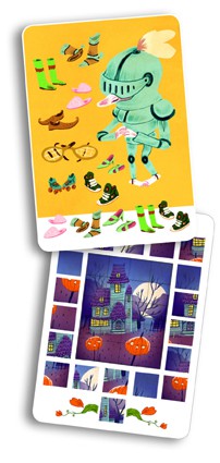 Djeco Mini Gra Brakujące elementy Klemens 4+