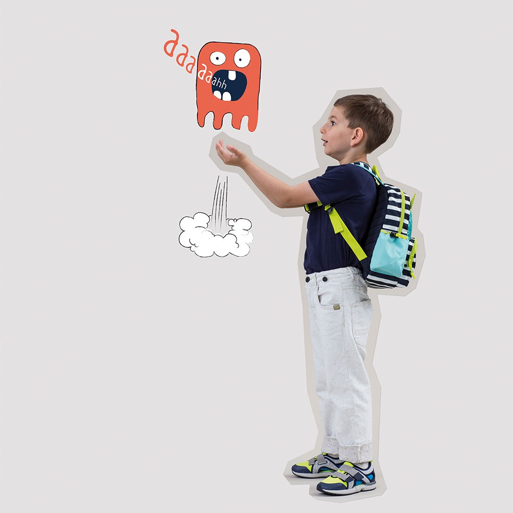 Lassig Plecak Little Monster Termoizolacja Granatowy