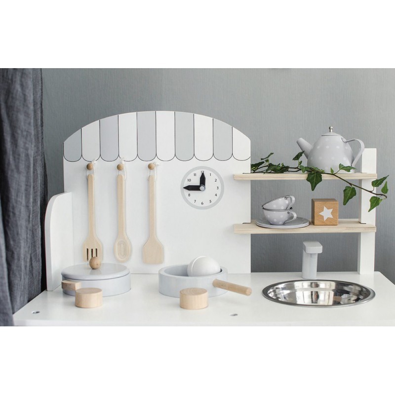 JaBaDaBaDo, kuchnia drewniana biała