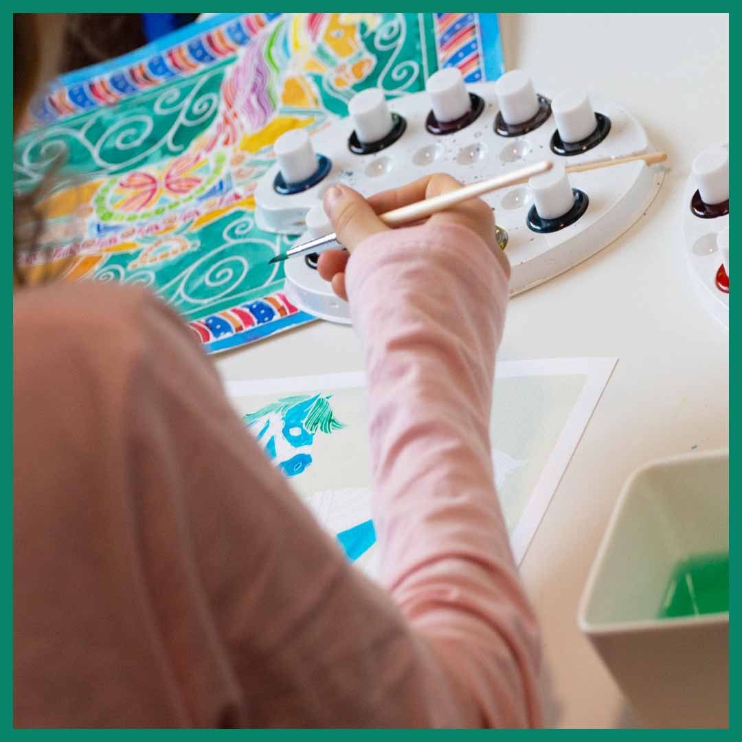 SentoSphere Aquarellum Junior Konie 4 Obrazy 6+