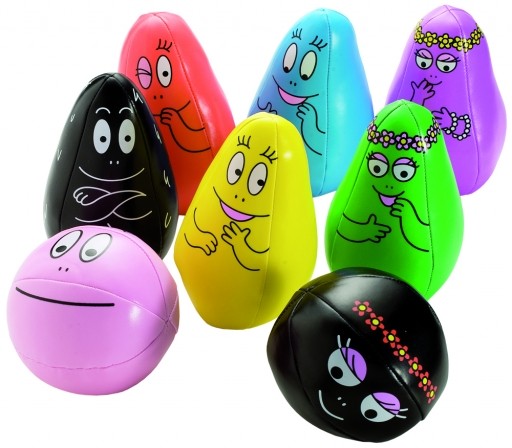 Kręgle Miękkie Barbapapa Zabawa 12mc+