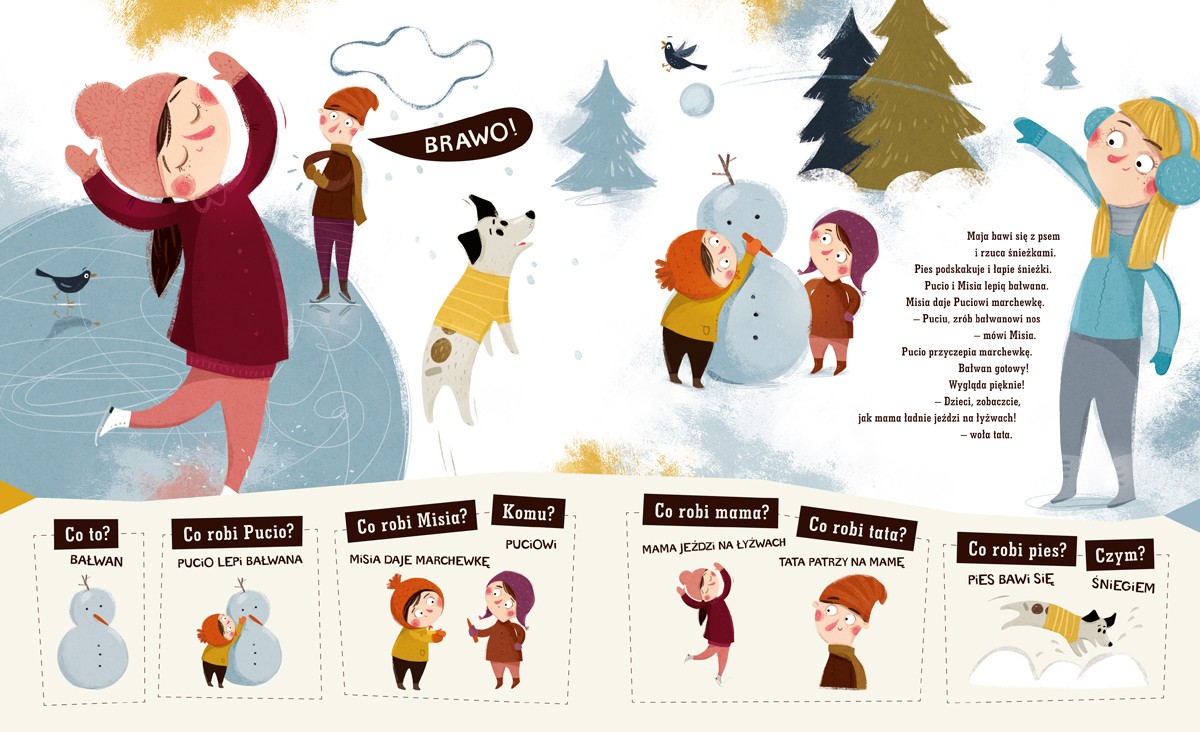 Pucio i ćwiczenia z mówienia - nauka słów i zdań