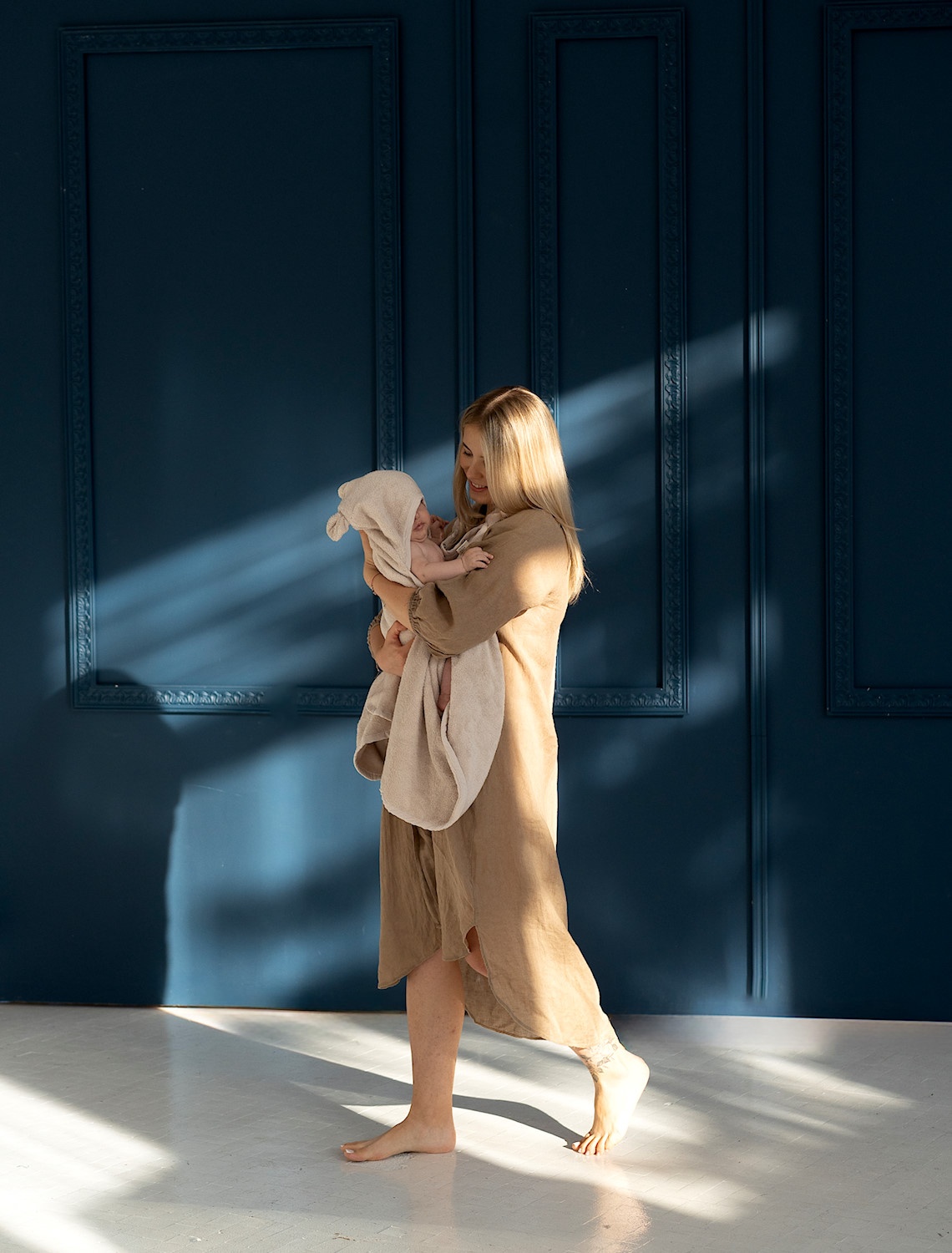 YARNAMI Ręcznik z Kapturkiem Oh my Bubble 133×73