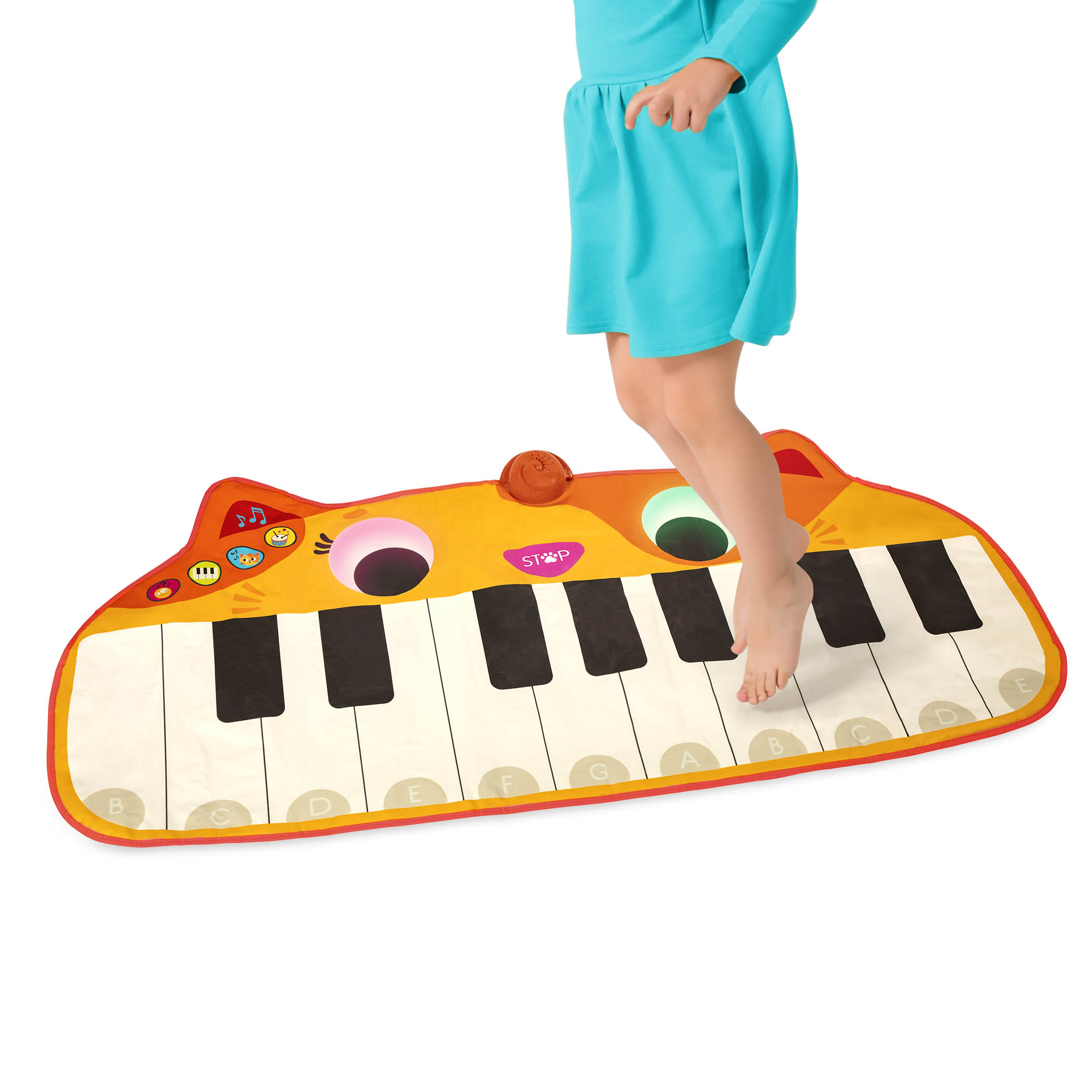 Btoys, muzyczna mata podłogowa kotek  pianino