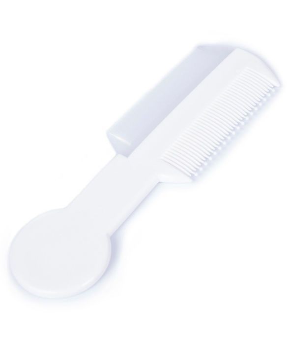 Poupy Grzebień do Włosów Biały 0m+