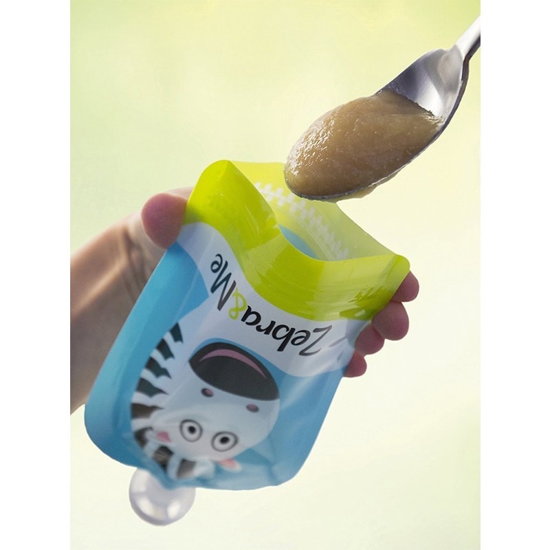 Zebra & Me Saszetki do karmienia CHEF 2 szt. 6m+