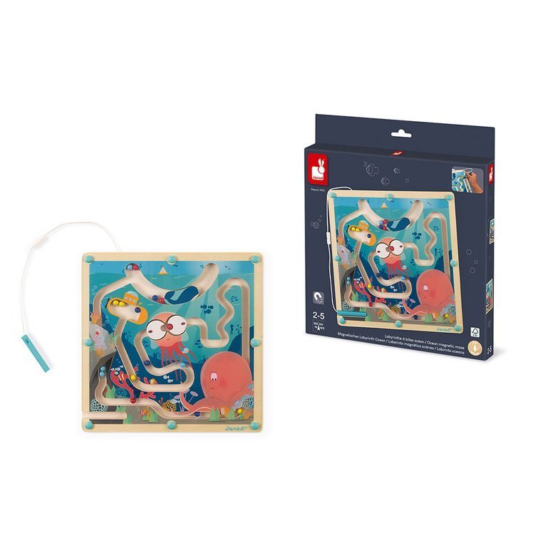 Janod Magnetyczny labirynt Ocean 2+
