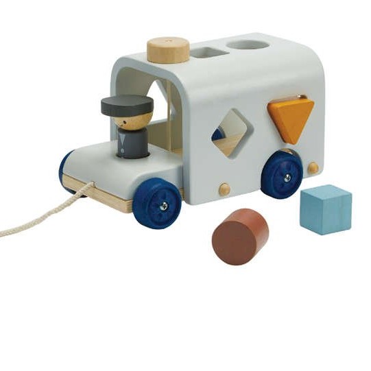 Plan Toys Autobus Sorter Kształtów 12m+