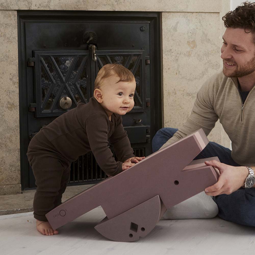 Krokodyl zabawka sensoryczna L Vintage Rose |  bObles