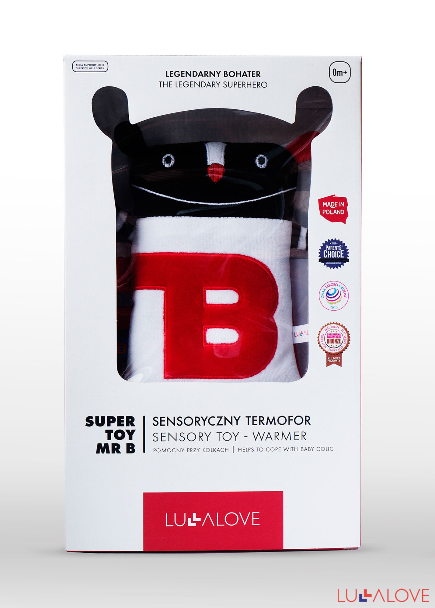 Lullalove Termofor Sensoryczny MR B Kontrast 0+