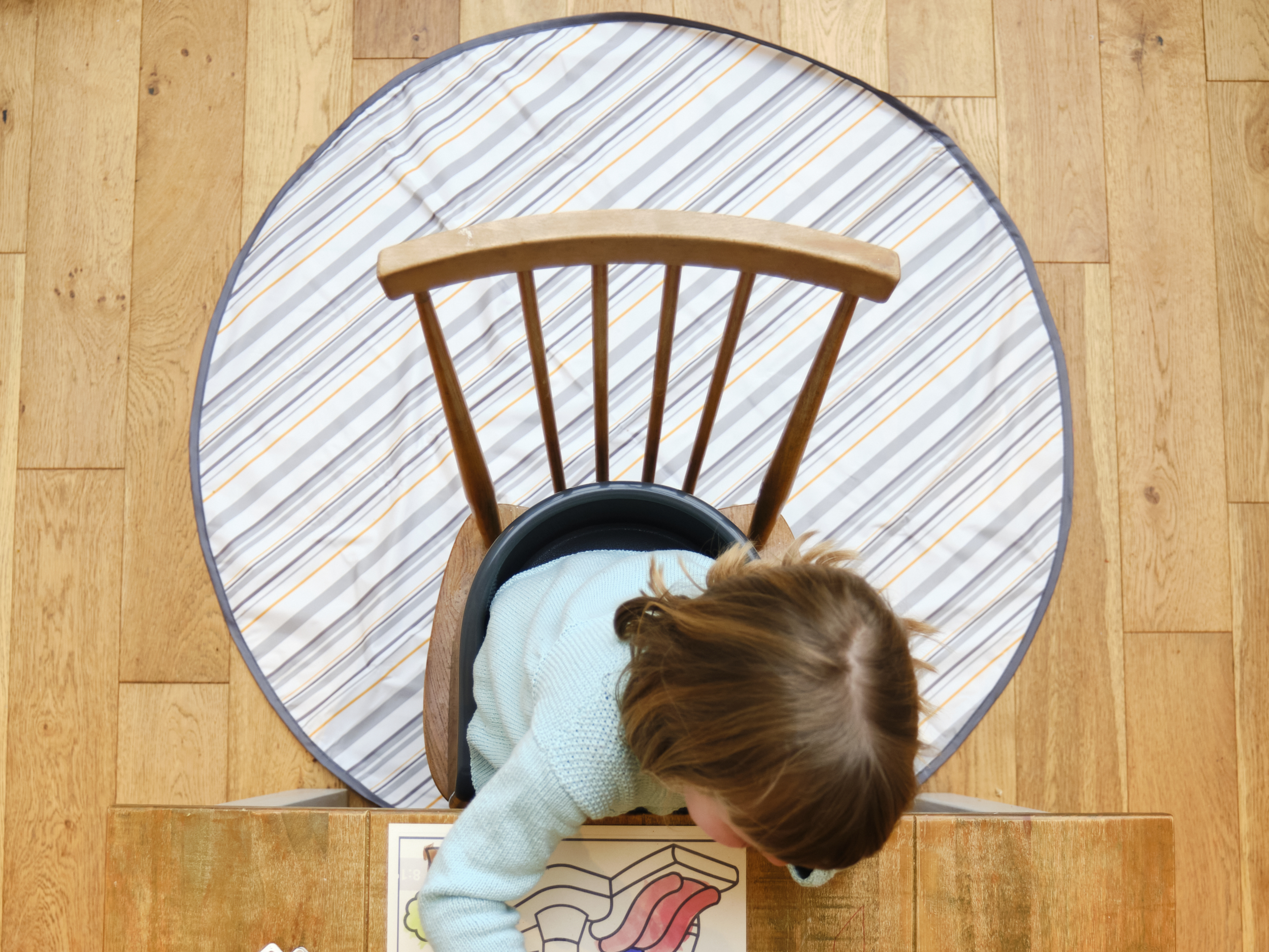 Prince Lionheart Mata Podłogowa CatchALL Okrągła 120 cm