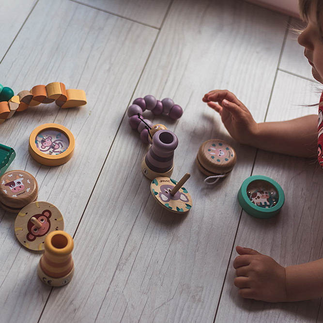 Janod Drewniane Jojo Pocket 6+