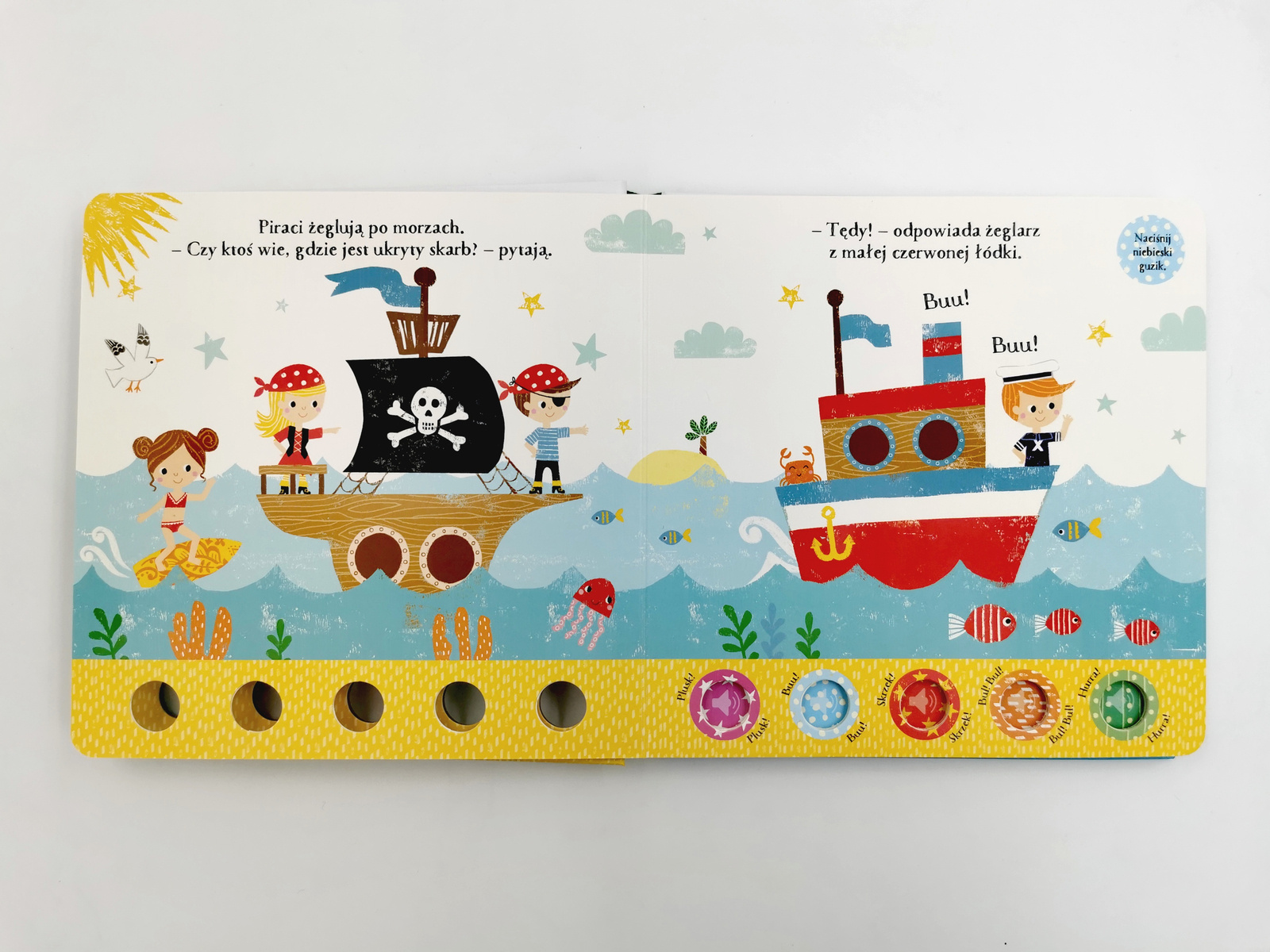 Przyjęcie u piratów! Zabawy z dźwiękiem. Akademia mądrego dziecka